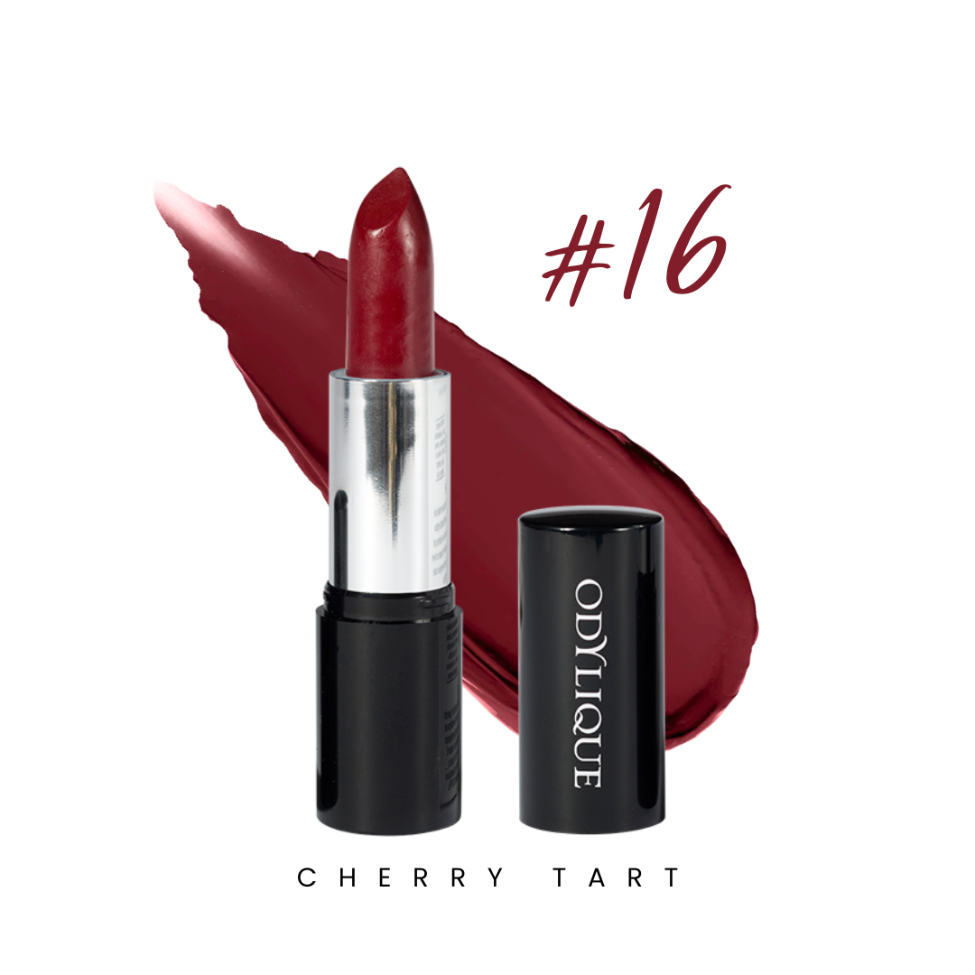 Odylique Organic Lipstick - Cherry Tart