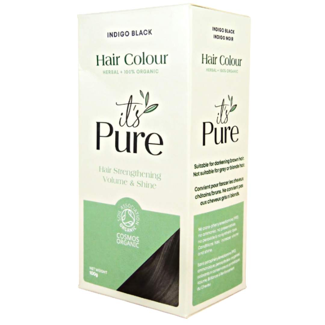 It's Pure Organics Herbal Hair Colour Indigo Black