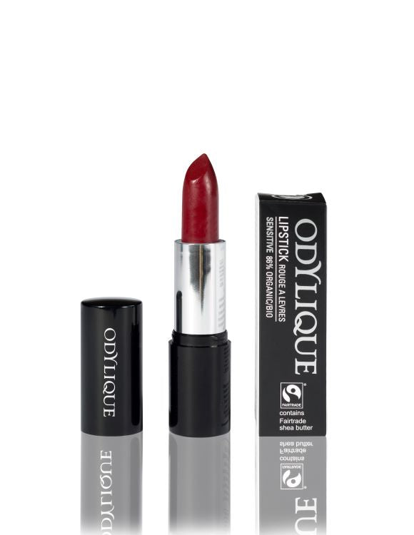 Odylique Organic Lipstick - Cherry Tart