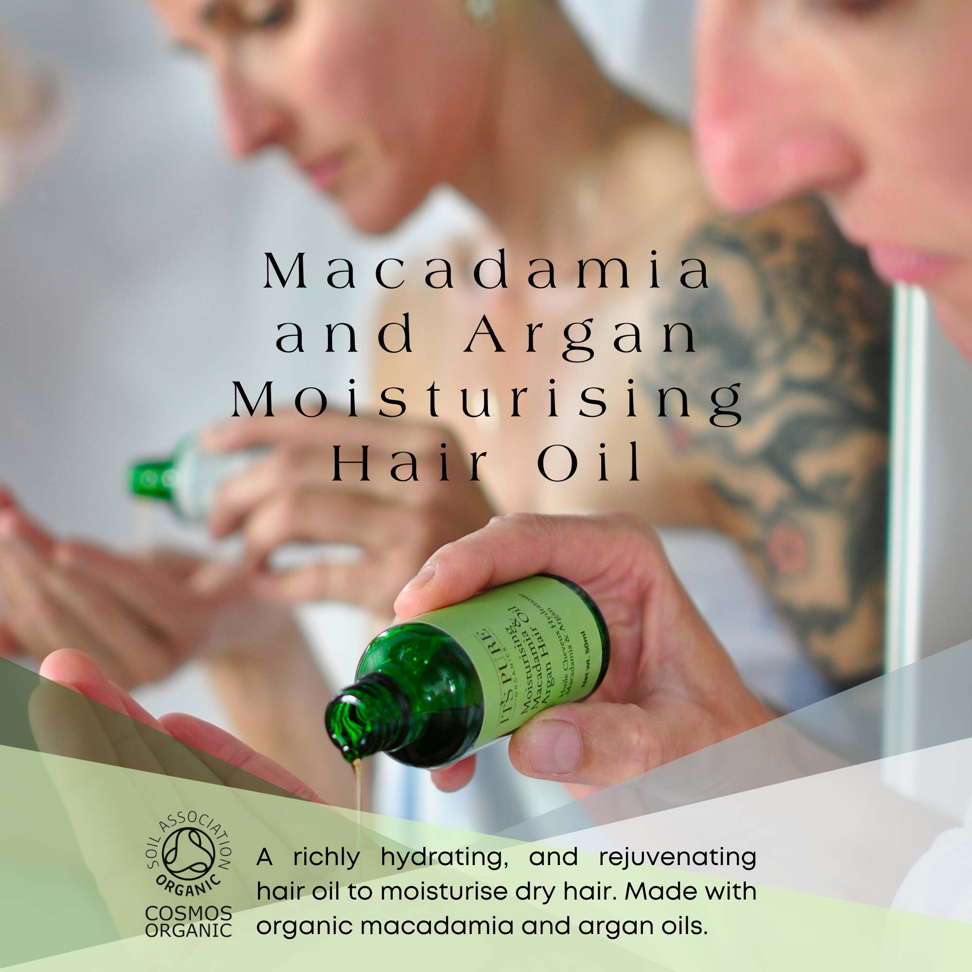 It's Pure Macadamia and Argan Moisturising Hair Oil