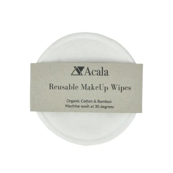 Acala Reusable Make-Up Wipes Bamboo & Cotton