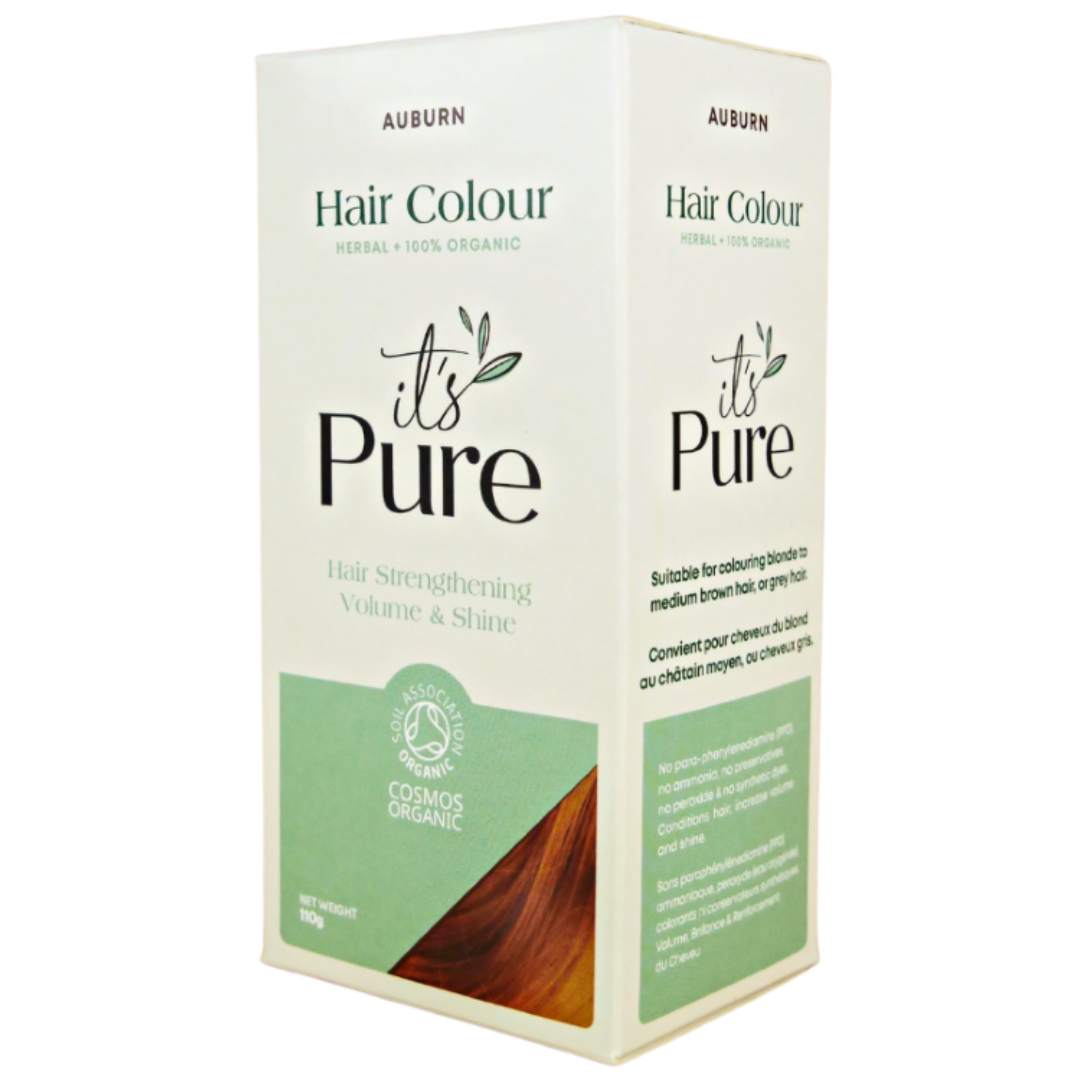 It's Pure Organics Herbal Hair Colour Auburn