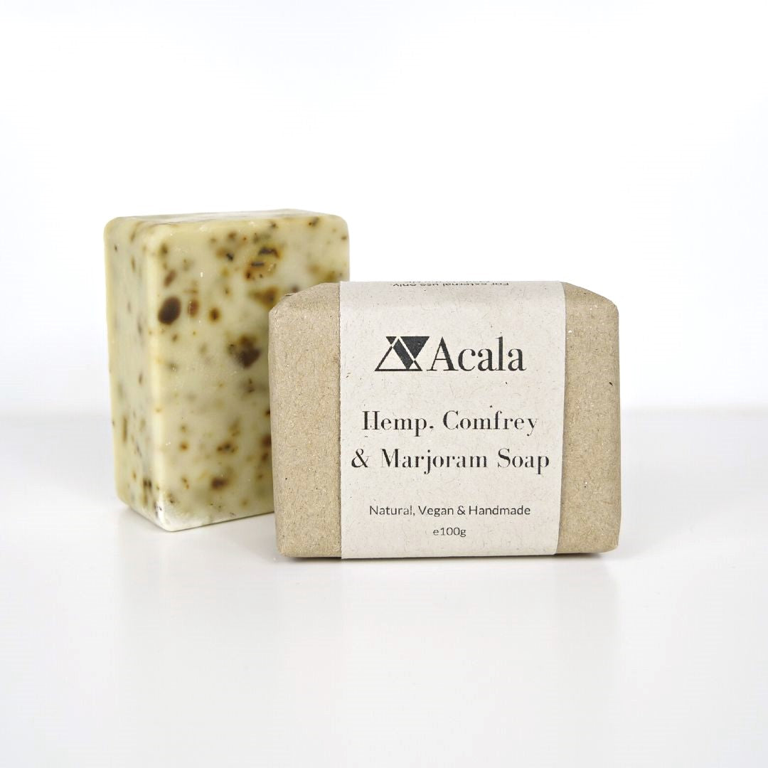 Acala Hemp, Comfrey & Marjoram Soap