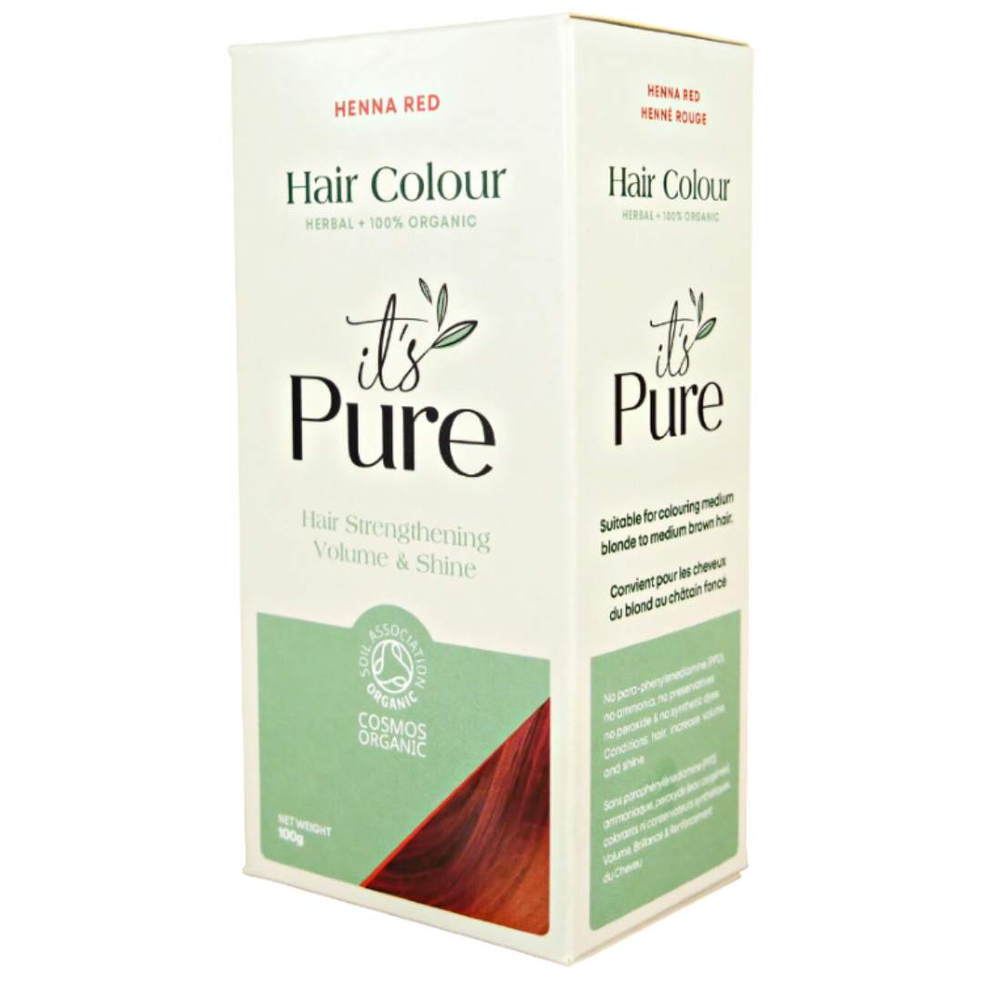It's Pure Organics Herbal Hair Colour Henna Red
