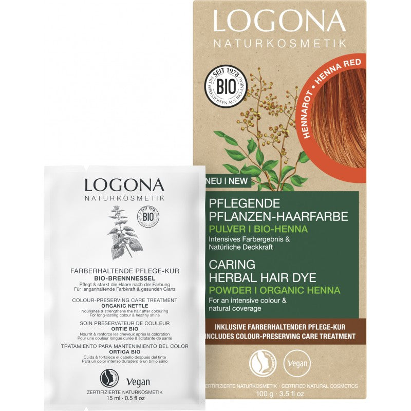 Logona Chemical Free Natural Hair Dye Powders