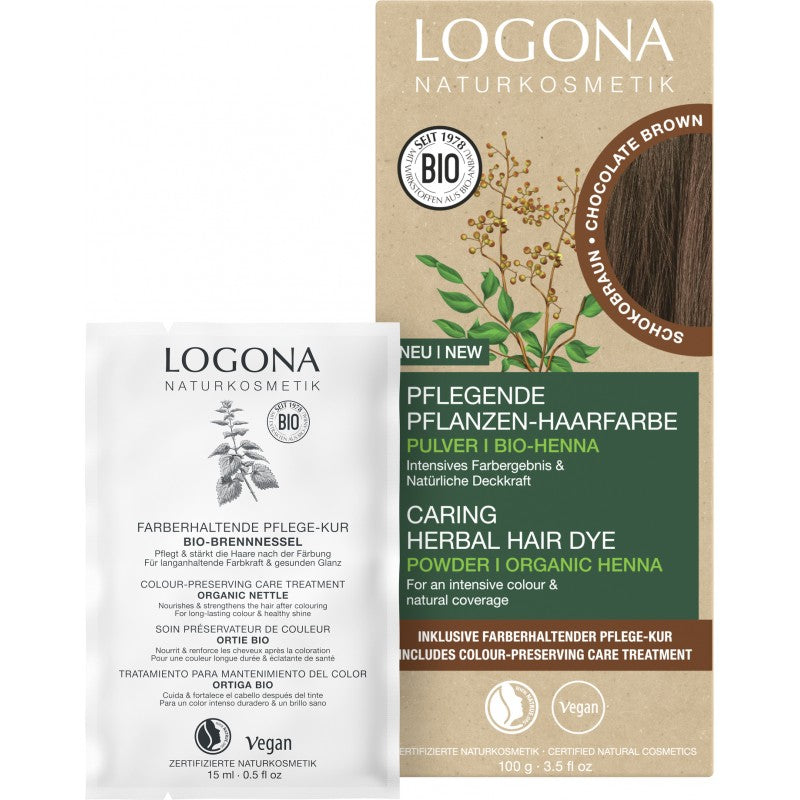 Logona Chemical Free Natural Hair Dye Powders